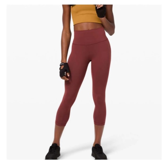 Lululemon Wunder Train High-Rise Crop 21” - Savannah - Picture 2 of 12